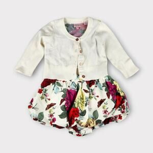 Baker by Ted Baker Floral Skirt and Sweater Set